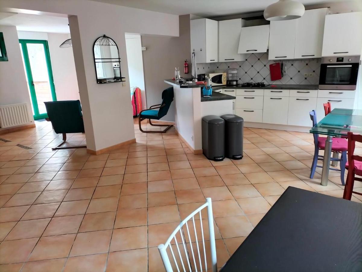 Appartement Au Centre Ville Avec Un Beau Jardin Prive Lannion Exterior photo